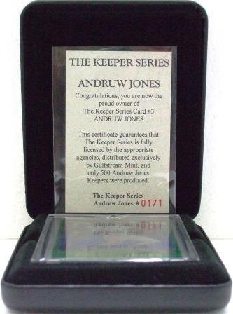 1997 - Andruw Jones - Gulfstream Mint - The Keeper Series - Card #3