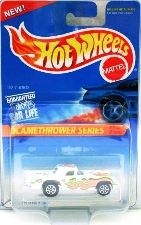 1996 - Hot Wheels - '57 T-Bird - Flamethrower Series - Collector #384
