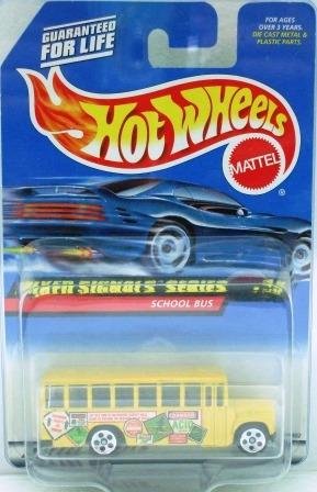 1997 - Hot Wheels - School Bus - Mixed Signals Series - Collector #736