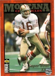 1995 - Joe Montana - Upper Deck - Collector's Choice - Card #JM8