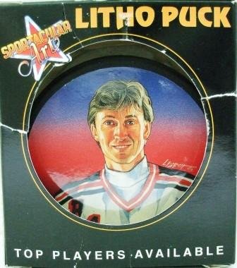 1996 - Wayne Gretzky - Sportacular Art - Limited Edition - Litho Puck