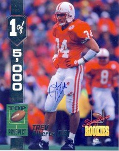 Trev Alberts - Signature Rookies - Limited Edition - Newbraska #34 - Autographed - Photograph