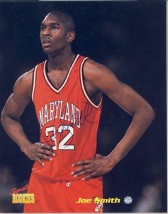 Joe Smith - Signature Rookies - Limited Edition - Autographed - Maryland Jersey #32 - Photograph