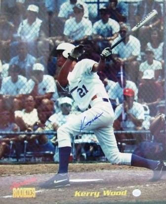 Kerry Woods - Signature Rookies - Limited Edition - Autographed - Photograph