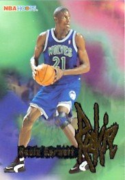 1995-96 - Kevin Garnett - NBA Basketball - SkyBox- NBA Hoops - Rookie Card #272