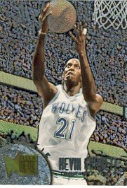 1995-96 - Kevin Garnett - NBA Basketball - Fleer - Metal - Rookie Card #167