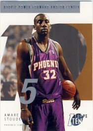 2002-03 - Amare Stoudemire - 1 Ten - NBA Basketball - Rookie Card #145