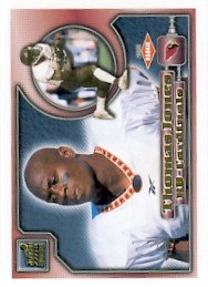 2000 - Thomas Jones - NFL Football - Pacific - Aurora - Rookie Card #2
