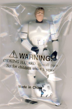1996 - Han Solo - Star Wars - Kelloggo 's Cereal - Froot Loops - Storm Trooper Disguise