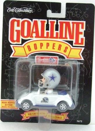1996 - Ertl Collectibles - Limited Edition - GoalLine Boppers - Dallas Cowboys - Volkswagen Bug