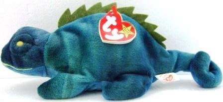 Ty - The Original - Beanie Baby - Iggy - Iguana - New Plush Toys