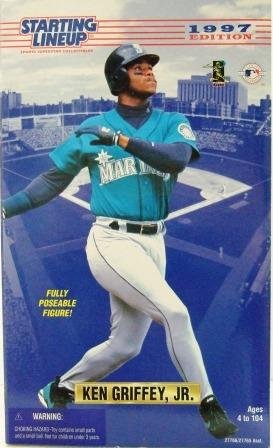 1997 - Ken Griffey Jr. - Sports Action Figures - Starting Lineups - 12 Inch - Baseball - Mariners
