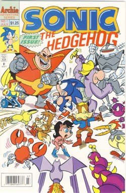 1993 - Archie Comic - Sonic - The EdgeHog - 1st Spectacular Issue - Comic Book