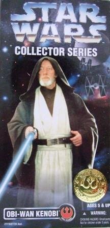 1996 - Obi-Wan Kenobi - Star Wars - 12 Inch Collectors Series - Rebel Alliance - Toy Action Figure