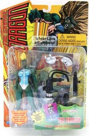 1995 - Playmates - The Savage Dragon - She-Dragon - Action Figures