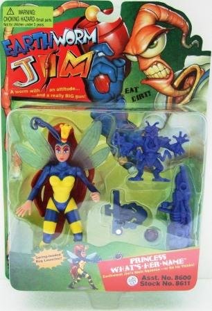 1994 - Playmates - Earthworm Jim - Princess What's-Her-Name - Action Figures