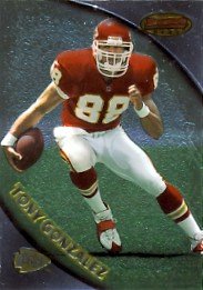 1997 - Tony Gonzalez - Bowman Best - Card #BBP4