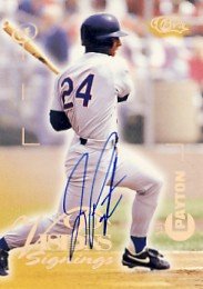 1996 - Jay Payton - Classic - 96 Vision Signings - Autographed Card