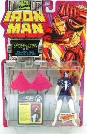 1994 - Toy Biz - Marvel Super Heroes - Fantastic Four - Spider-Woman - Toy Action Figure