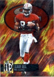 1995 - Jerry Rice - Pinnacle - Pinnacle Team - Card #5 of 10