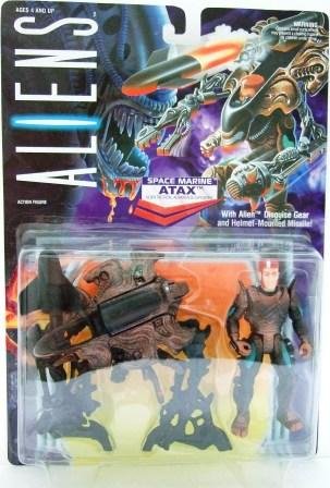 1992 - Kenner - Aliens - Series 1 - ATAX (Space Marine) - Toy Action Figures
