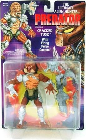 1993 - Kenner - Predator - Series 1 - Cracked Tusk - Toy Action Figures