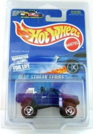 Hotwheels 1997 blue streak nissan #6