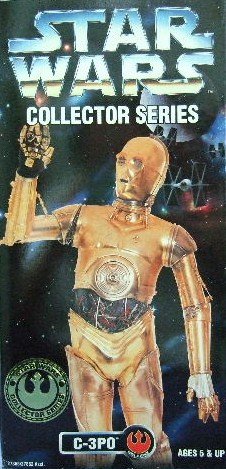 1996 - C-3PO - Star Wars - 12 Inch - Collectors Series - Rebel Alliance - Toy Action Figure