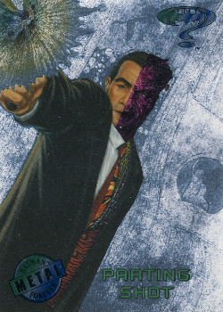1995 - DC - Fleer Entertainment - Metal - Batman Forever - Silver Flash - Parting Shot #60