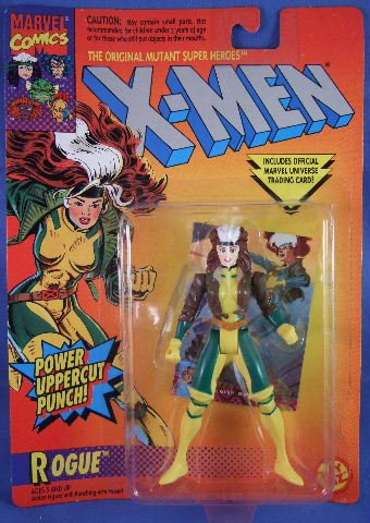 1994 - Toy Biz - Marvel Comics - X-Men - The Original Mutant Super Heroes - Matching Card - Rogue