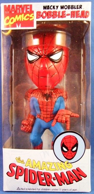 2008 - Funko - Marvel Comics - The Amazing Spider-Man - Wacky Wobbler Bobble-Head