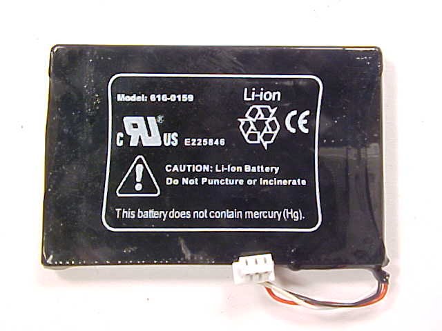 Apple IPOD 3rd Gen Li-Ion Lot of 3 Battery Parts 3G G3