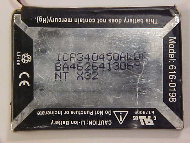 Apple IPOD 4th Gen Li-Ion Lot of 3 Battery G4 Parts