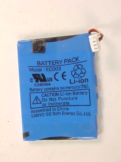 Apple Ipod Mini Battery EC003 Lot of 3 Parts MP3 Player