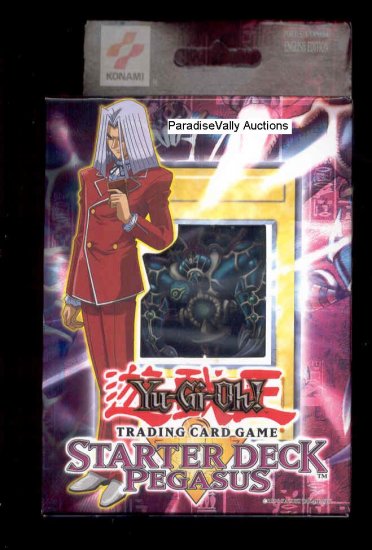 YuGiOh PEGASUS STARTER DECK UNLIMITED EDITION FREE SHIPPING