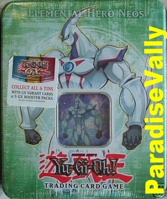 ELEMENTAL HERO NEOS YU-GI-OH HOLIDAY TIN