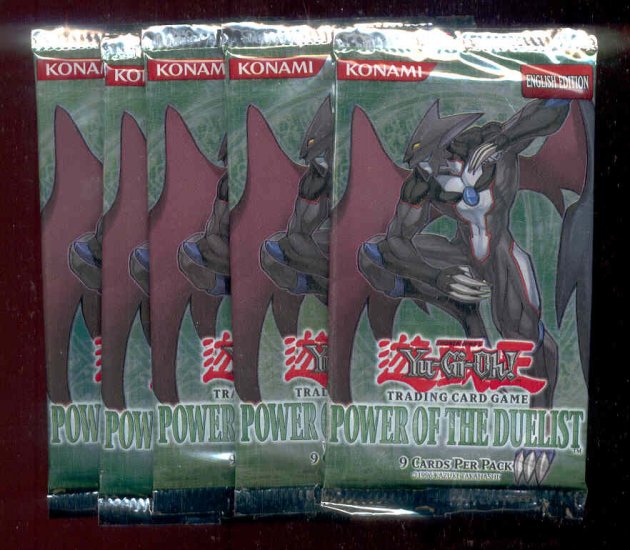 POWER OF THE DUELIST 5 PACK LOT