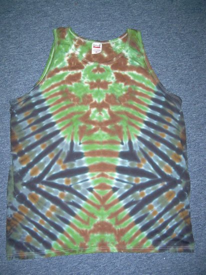 Tie Dye Tank Top X-Large #1