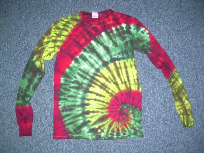 Tie Dye Long Sleeve Shirt Small #5