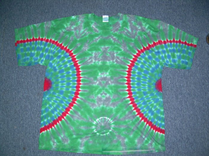 Mens Tie Dye Short Sleeve T-Shirt XX-Large #5