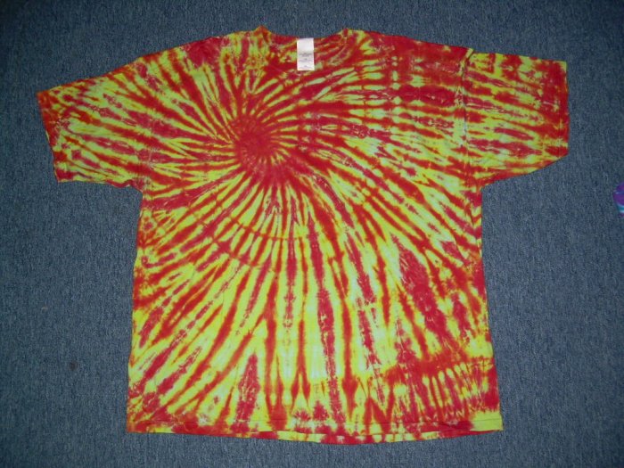 Mens Tie Dye Short Sleeve T-Shirt XX-Large #12