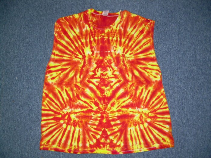 Tie Dye Sleeveless T-Shirt XX-Large #3