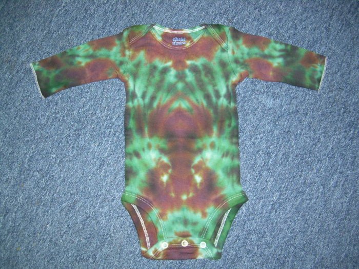 Tie Dye Onesie Longsleeve Small #4