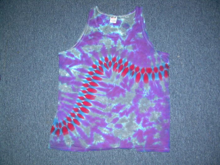 Tie Dye Tank Top Large #4