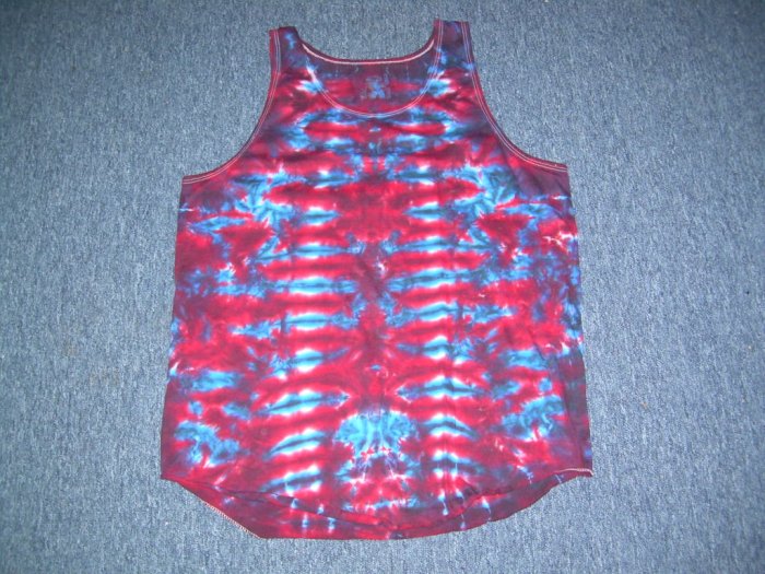 Medium Mens Tie Dye Tank Top #5