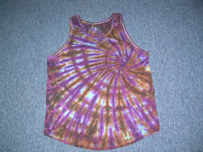 Medium Mens Tie Dye Tank Top #6