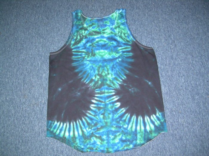Medium Mens Tie Dye Tank Top #7