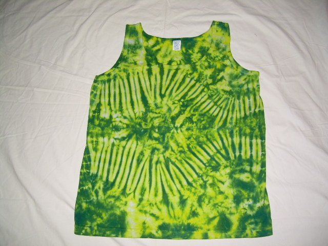 Womens Tie Dye Tank Top Medium #1