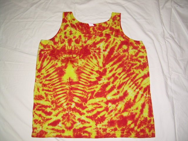 Womens Tie Dye Tank Top X-Large #5