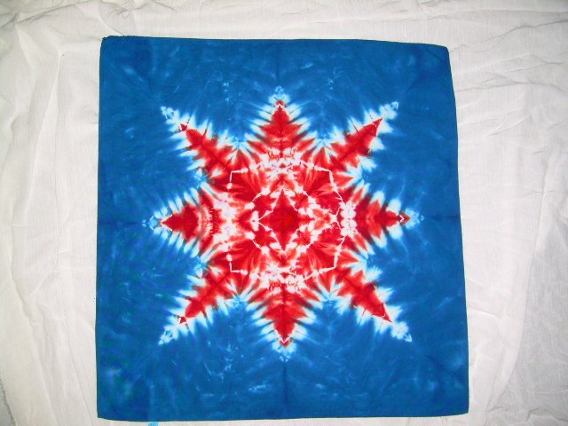 Tie Dye Bandanna #17